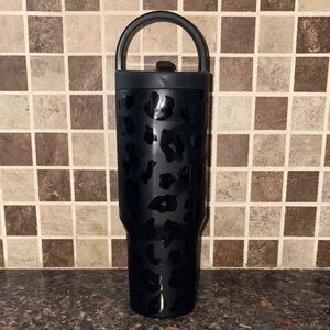 Black Leopard Print HydroJug Sport 32oz.